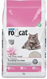 ROCAT BEBEK PUDRALI KEDİ KUMU 5L
