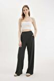 DeFactoFit Wide Leg Geniş Paça Eşofman Altı Standart Boy Beli Lastikli Cepli Modal Kumaş C0493AX24SMAR231
