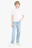 DeFacto Erkek Çocuk Straight Fit Düz Paça Cepli Basic Düz Jean Pantolon C3697A824WNNM39