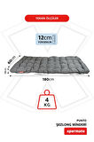 XPERMATE Şezlong Minderi PUNTO 60x180x12 cm Antrasit