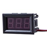 0.56 inç 0-99.9V DC LED Dijital Kırmızı Voltmetre