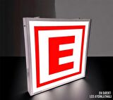 Eczane E Logo Yeni Nesil 60x60cm Eczafon