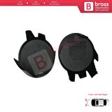 Renault Clio MK2 Symbol Thalia MK1 1998-2016 7701209099 İçin Sağ ve Sol Ön Tampon Sis Far Kapağı