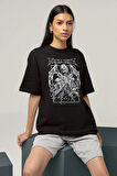 Tasarım Megadeth Baskılı Unisex Oversize Rock Metal Tişört