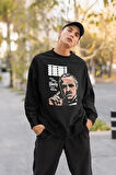 The Godfather Baskılı Unisex Oversize Film Sweatshirt