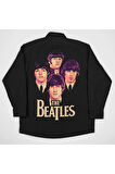 The Beatles Müzik Grubu Baskılı Unisex Gömlek