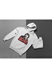 AC DC Rock Metal Müzik Grubu Baskılı Unisex Oversize Hoodie