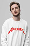 Berserk Kill 'Em All Baskılı Unisex Oversize Anime Sweatshirt