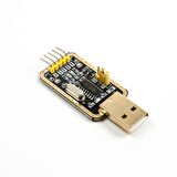 CH340G RS232 USB-TTL Seri Haberleşme Dönüştürücü Modülü + 9 Küçük Kablo