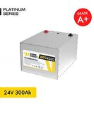 24V 300Ah LiFePO4 Platinum Series Bluetooth'lu Lityum Demir Fosfat Akü 