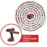Einhell TE-CD 18 Li-i BL (2x2,0Ah), Akülü Darbeli Vidalama 