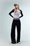 DeFacto Coool Wide Leg Geniş Paça Yüksek Bel Palazzo Pantolon C2624AX24SPNV199