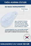 Dermal Facial Aqua Karma ve Yağlı Ciltler İçin Su Bazlı Yağsız Nemlendirici Yüz Bakım Kremi 50 gr