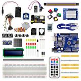 Arduino UNO R3 Full Başlangıç Seti 165 Parça (Kutu İle Birlikte)