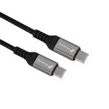 PD60CC 60W Örgülü Type-C To Type-C Hızlı Data/Şarj Kablosu 1.5 Metre (Priente Türkiye Garantili)