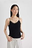 DeFacto Regular Fit Ribana Atlet-Fall in Love A9744AX24SPBK81
