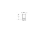 VitrA Base 300 A44142 Diş Fırçalığı, Krom