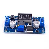 LM2596S Ayarlanabilir Gerilim Gösteren LEDli Gerilim Azaltıcı Modülü