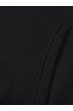 Unisex Siyah Dream Kelebek Baskılı Kapşonlu Oversize Sweatshirt