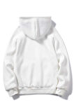 Unisex Nasa Baskılı Oversize Kapşonlu Sweatshirt