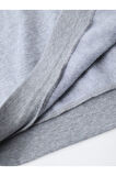 Unisex Paris Baskılı Kapşonlu Oversize Sweatshirt