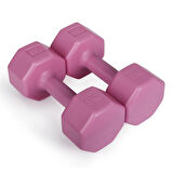 PSSPOR 2 Adet 3KG Pembe Renk Dambıl Seti ( 2 Adet 3KG Gönderim Yapılmaktadır)