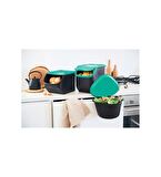 Tupperware Mega Kiler Derle Topla 3 lü Set