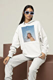 1989 Taylor Swift Baskılı Unisex Oversize Şarkıcı Hoodie