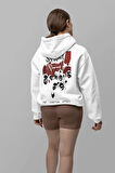 Slipknot The Subliminal Verses Yazılı Unisex Oversize Rock Metal Grubu Hoodie