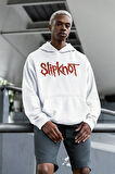 Slipknot The Subliminal Verses Yazılı Unisex Oversize Rock Metal Grubu Hoodie