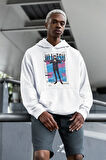 Jujutsu Kaisen Baskılı Unisex Oversize Anime Hoodie