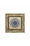 Geometrik Desen Baskılı Taş Tablo 25X25