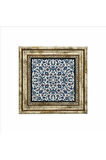 Osmanlı Çinisi Baskılı Taş Tablo 25X25