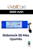 Roborock S5 Max Uyumlu Robot Süpürge Pili 5800mAh Lityum İyon Batarya