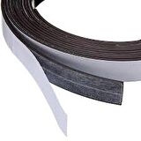 Şerit mıknatıs 20x2 mm Yapışkanlı  5 metre