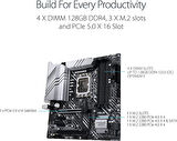 Asus PRIME Z690M-PLUS D4 Intel LGA1700 DDR4 Micro ATX Anakart - OUTLET