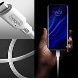 Spigen DuraSync 1.5 m Type-C to USB Hızlı Data ve Şarj Kablosu C10HS Beyaz Outlet