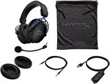 HyperX Cloud Alpha S 7.1 Kablolu Mikrofonlu Kulak Üstü Oyuncu Kulaklığı Mavi - Teşhir