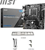 MSI Pro B660M-G Intel DDR4 LGA1700p Micro ATX Anakart Teşhir