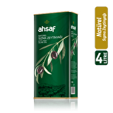 Ahsaf Sızma Zeytinyağı 4 lt Teneke 