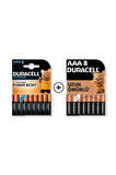 Optimum AAA Alkalin Kalem Pil 8’li Paket + AAA Alkalin Kalem Pil 8'li Paket