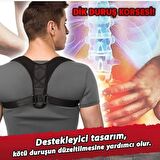 Yeni Model Dik Duruş Aparatı Kamburluk Önleyici Posturex Korse