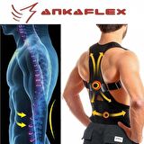 Ankaflex Medikal Kifoz Skolyoz Korsesi Manyetik Ortopedik Dik Duruş Korsesi Bayan Erkek Dik Durmak