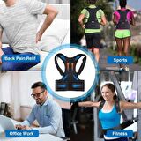 Ankaflex Erkek Bel Kemeri Manyetik Spor Korse Dik Duruş Korsesi Manyetik Bel Omuz Sırt Desteği Korse