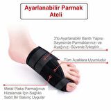 Halluks Valgus Parmak Düzeltici Gece Ateli Hallux Tedavi Sağ Sol Ayak Başparmak Kemiği Çıkıntısı