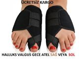 Ayak Baş Parmak Düzeltici Halluks Valgus Gece Ateli Bunyon Bunion