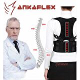 Ankaflex Dik Duruş Korsesi Kamburluk Korsesi Manyetik Bel Sırt Er