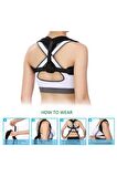 Kadın Erkek Atlet Sporcu Posturex Korse Aparatı Dik Duruş Korsesi