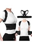 Unisex Siyah Medikal Ortopedik Kamburluk Önleyici Korse