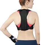 New Design Kamburluk Önleyici Balenli Spor Dik Duruş Korsesi Bel Omuz Sırt Kemeri Aparatı